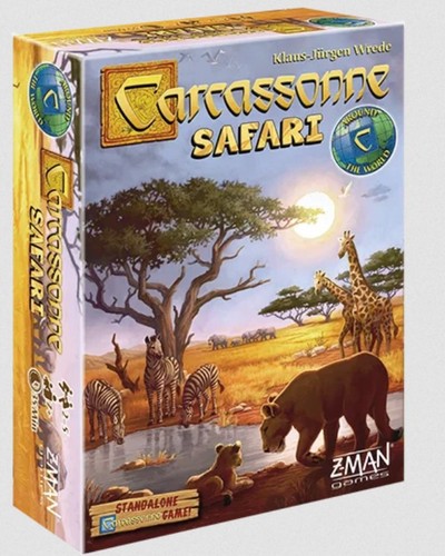 Carcassonne safari board game - carcassonne,