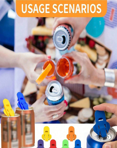 6pcs soda can opener ring - 6pcs,