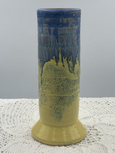 Langley pottery drip ware - pottery, vase