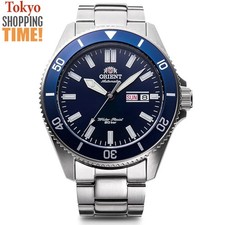 Orient Sports RN-AA0007L Blue Dial Diver Automatic Mechanical Men Watch NEW BOX