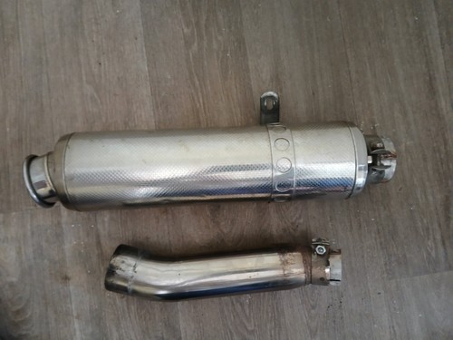 Laser stainless silencer - stainless, and