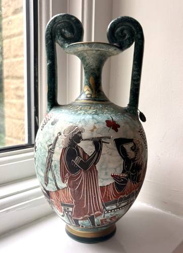 Hand made greek amphora - amphora, vase