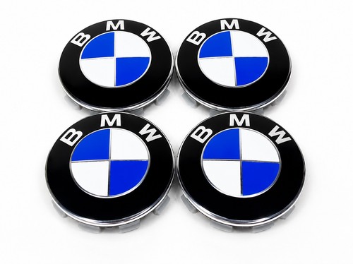 Bmw 68mm wheel centre caps - centre, set