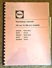 BSA WORKSHOP MANUAL 250cm