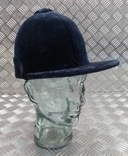 Patey Cap Navy Velvet Covered