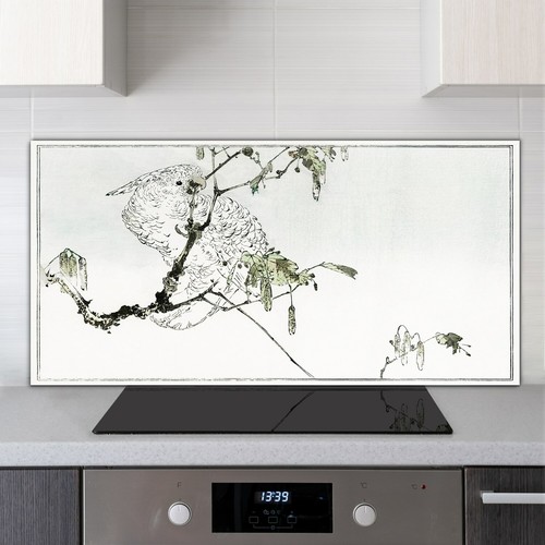 Glass cooker splashback - glass,