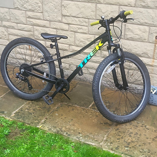 Trek 24in mountain bike front - bike,