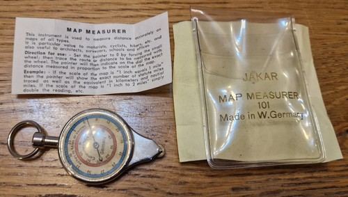 Vintage map measuring tool - vintage,