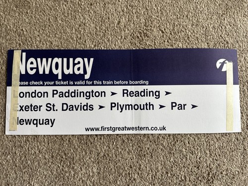 London paddington newquay fgw - london,