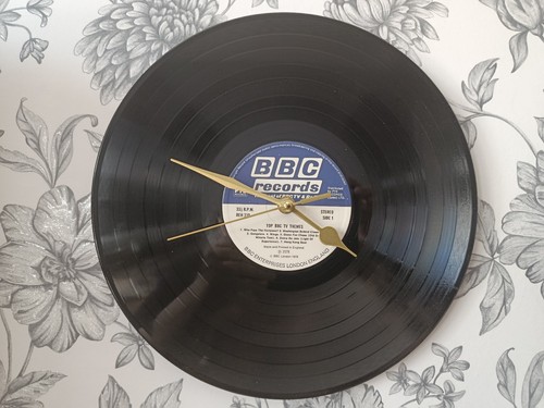 Vinyl record clock lp - record, real