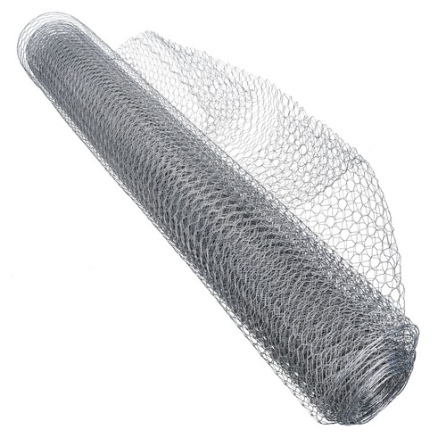 Galvanised wire chicken - chicken, mesh