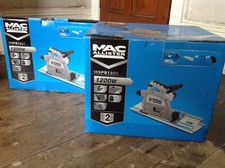 New in Box - MAC ALLISTER MSPS1200 Plunge Saw 1200W 165mm 240V Circular Track