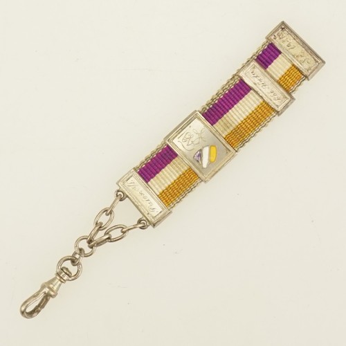 Antique silver chatelaine - antique,