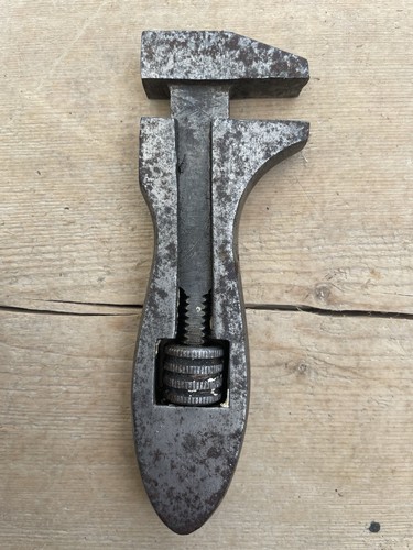 Vintage adjustable spanner - vintage,