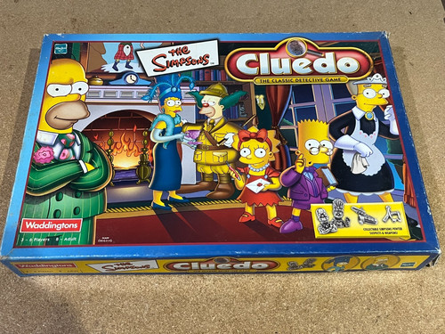 The simpsons cluedo game - simpsons,