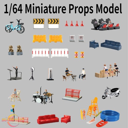 Diorama scale props model - diorama,