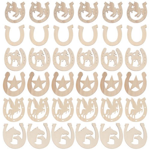 36pcs unfinished wooden - 36pcs,
