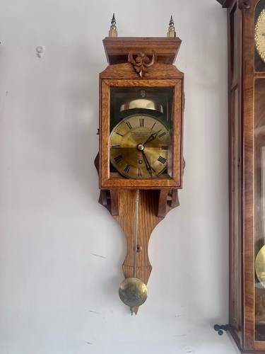 Single fusee chain oak clock - chain,