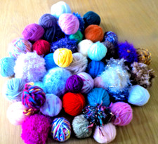 700g Job Lot Bag fancy Yarn