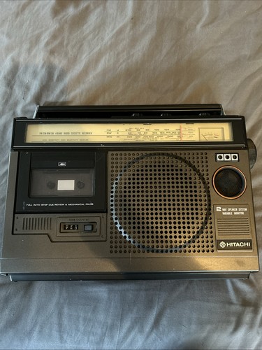 Vintage hitachi band radio - 4,