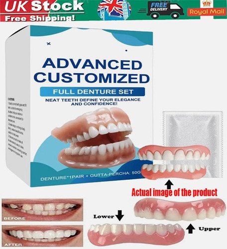 Upper lower silicone false - upper,
