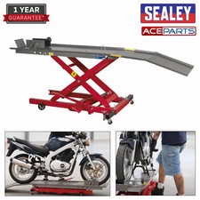 Sealey MC365 Hydraulic Motorcycle Motorbike Lift Ramp Bench 365Kg Capacity