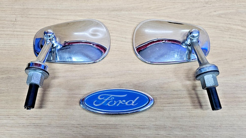 Ford escort mk1 chrome wing - ford,