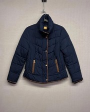 Per Una Navy Quilted Jacket