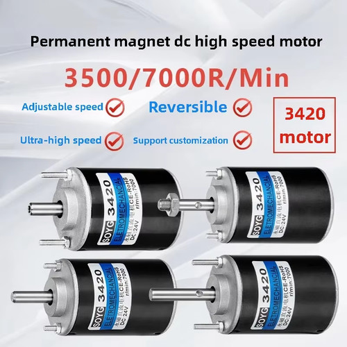 3420 12v 3500rpm - 3420, permanent