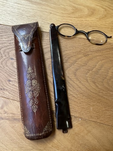 Antique folding spectacles - folding,