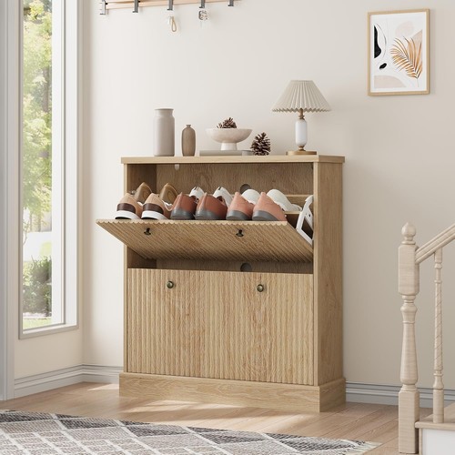 Shoe cabinet with flip - cabinet,