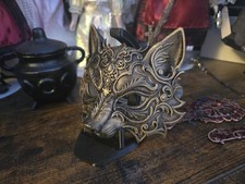 Baroque Wolf Mask - Dark Regal