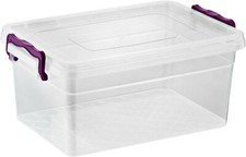 Clear Storage Box Plastic Clip