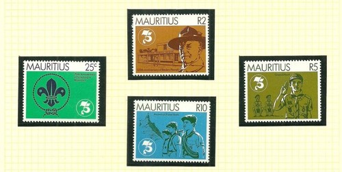 Mauritius sg635 638 75th anniv - 75th,
