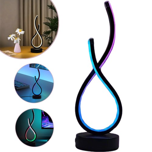 Spiral table lamp - table,
