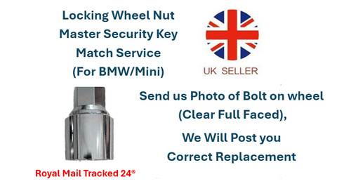 Locking wheel nut master - wheel,