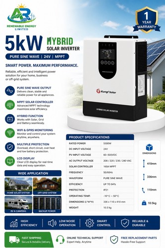 5kw hybrid solar - hybrid,