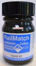 RailMatch 201 Executive Dark Grey (Intercity, Scotrail, Rft) Enamel New 15ml Jar