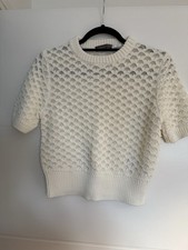 Mint Velvet Knitted T Shirt