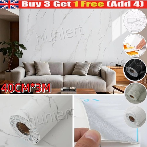 Thick marble wallpaper - 3m,