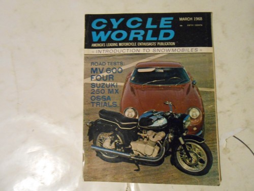 March 1968 cycle world - cycle,