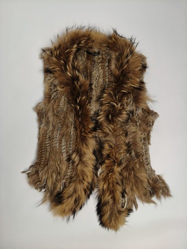 Vintage rabbit and racoon fur