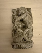 Indian miniature KAMA SUTRA sculpture figurine showing erotic sexual positions.
