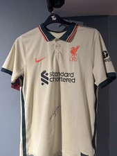 DIOGO JOTA Hand Signed 2021/22 AWAY FC Liverpool Shirt FOOTBALL Legend RARE*COA