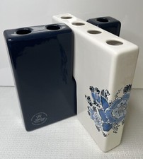 Royal Goedewaagen Delft Tile Tulip Vase By Robert Bronwasser