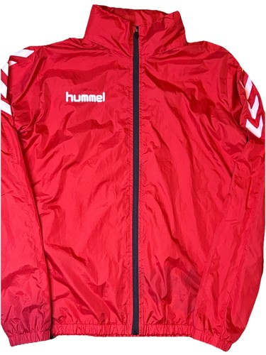 Hummel red windbreaker - hummel,