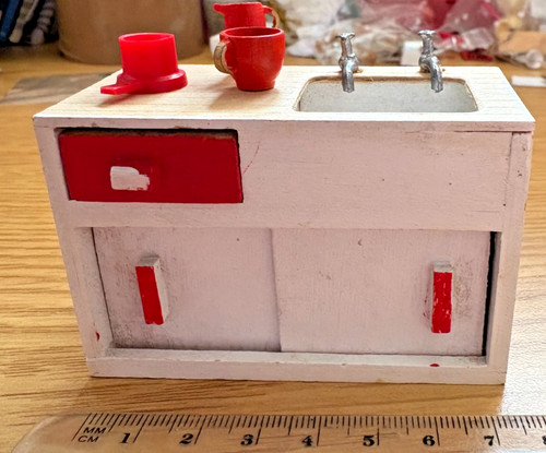 Doll house furniture - doll, vintage