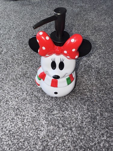 Minnie mouse snowman hand soap - minnie,