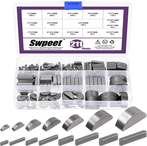 211pcs metric woodruff key - metric,