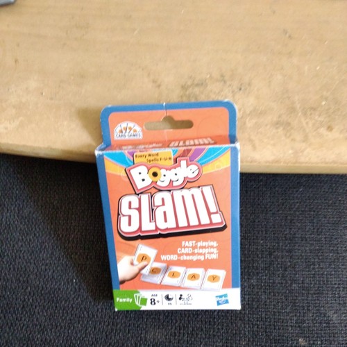 Boggle slam complete card - boggle,